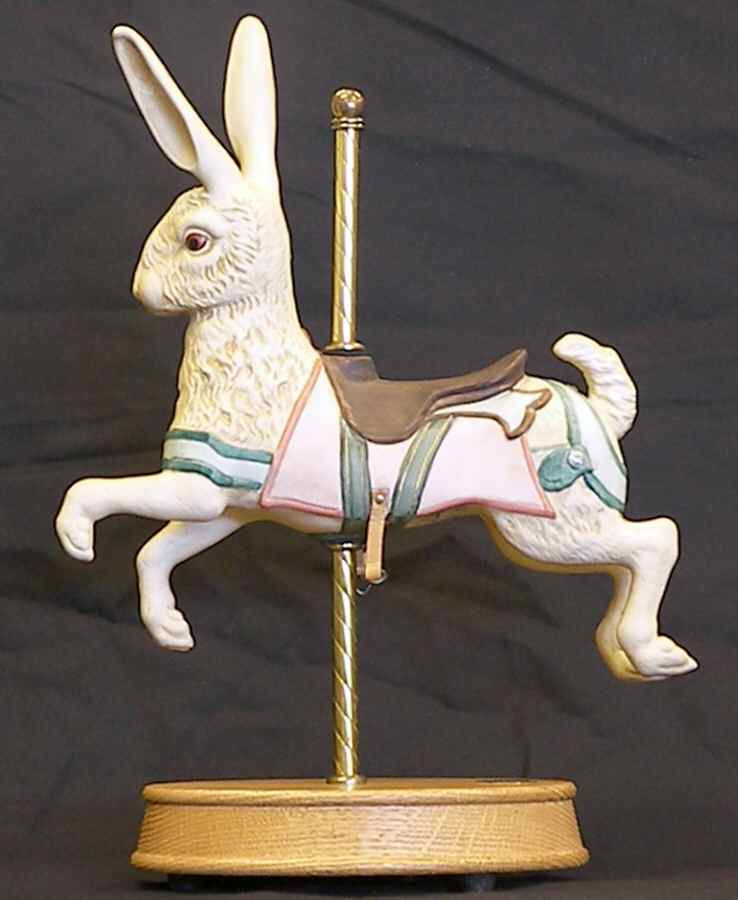 American Carousel Dentzel Rabbit - Boxed by Willitts Galleries-1