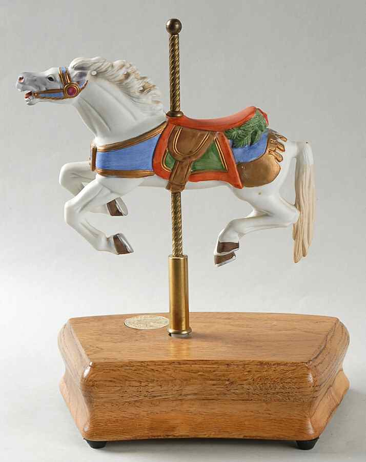 American Carousel Looff Galloper-Musical - No Box by Willitts Galleries-1