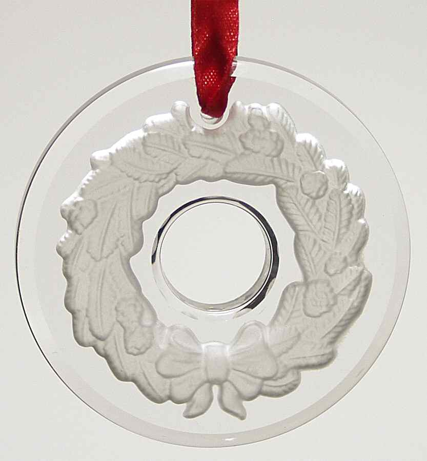 Marquis Collection Ornament Wreath - With Box by Waterford Crystal-1