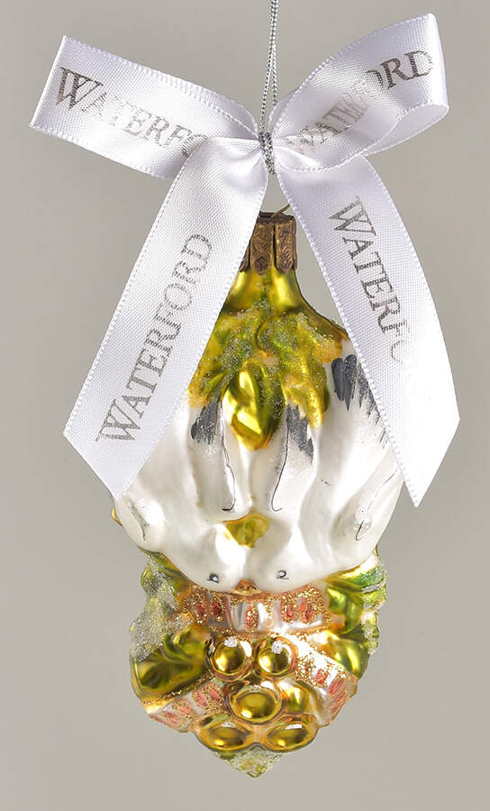 Twelve Days of Christmas-Holiday Heirlooms Five Golden Rings - No Box by Waterford Crystal-1