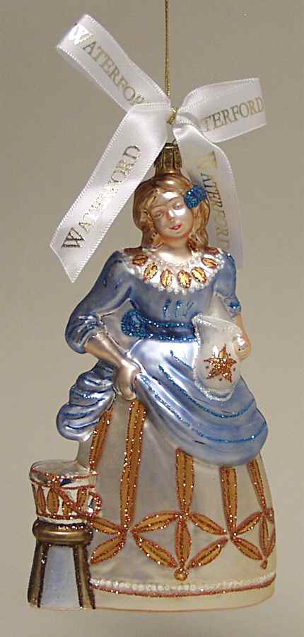 Twelve Days of Christmas-Holiday Heirlooms Eight Maids-A-Milking - Boxed by Waterford Crystal-1