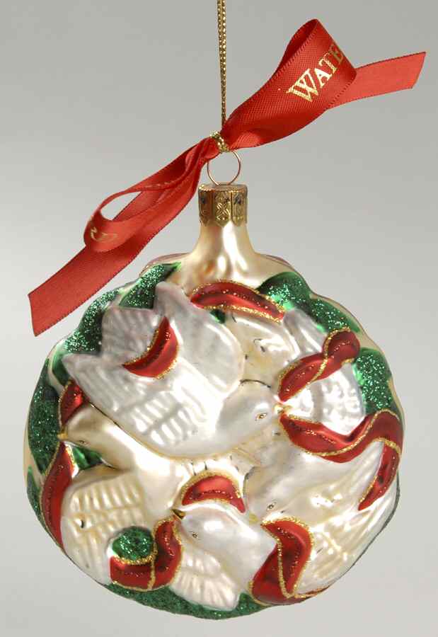 Twelve Days of Christmas-Holiday Heirlooms Four Calling Birds - Boxed by Waterford Crystal-1