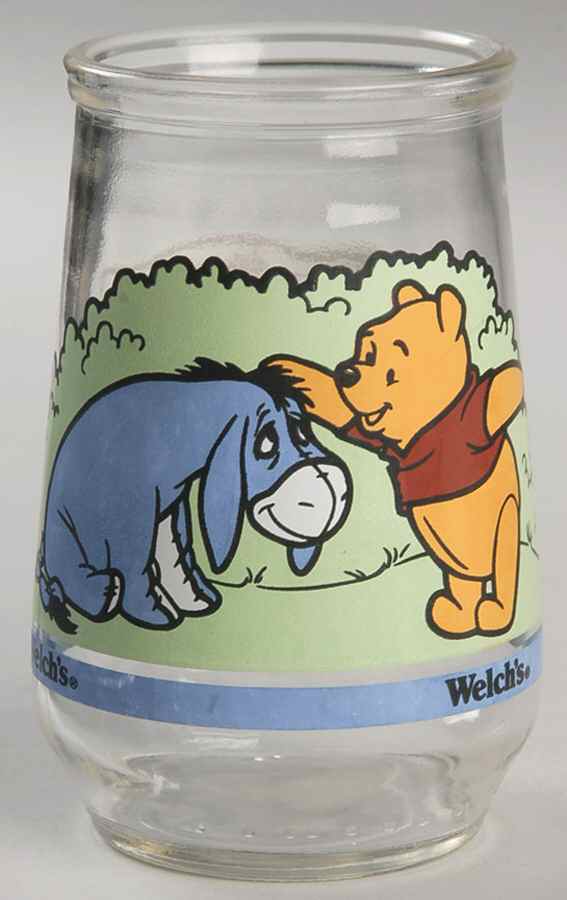 Poohs Grand Adventure Glass Don't Get Left Behind - No Box by Welchs-1