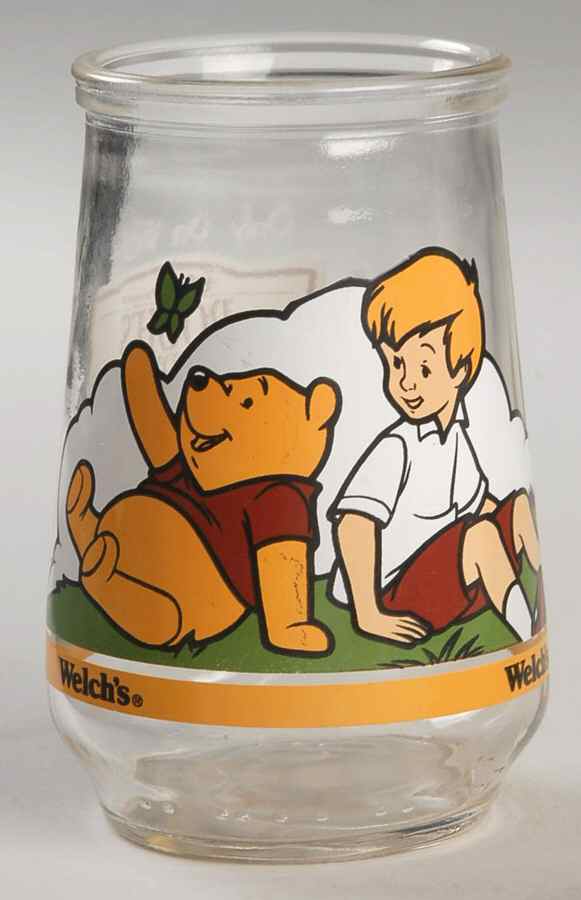 Poohs Grand Adventure Glass Best Friends Together Forever - No Box by Welchs-1