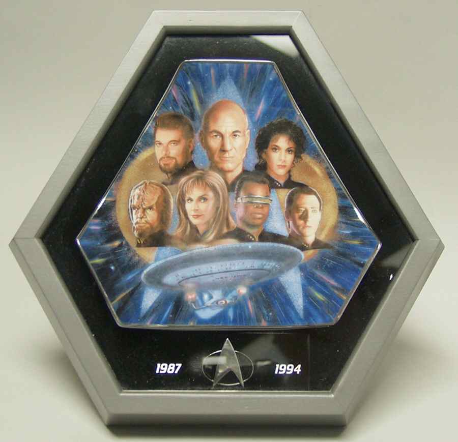 Willitts Plate Star Trek Plaque/Plate - Boxed by Willitts Galleries-1