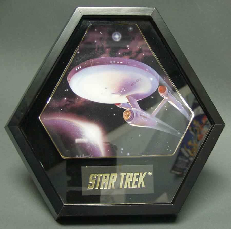 Willitts Plate Star Trek-Next Generation Plaque - Boxed by Willitts Galleries-1