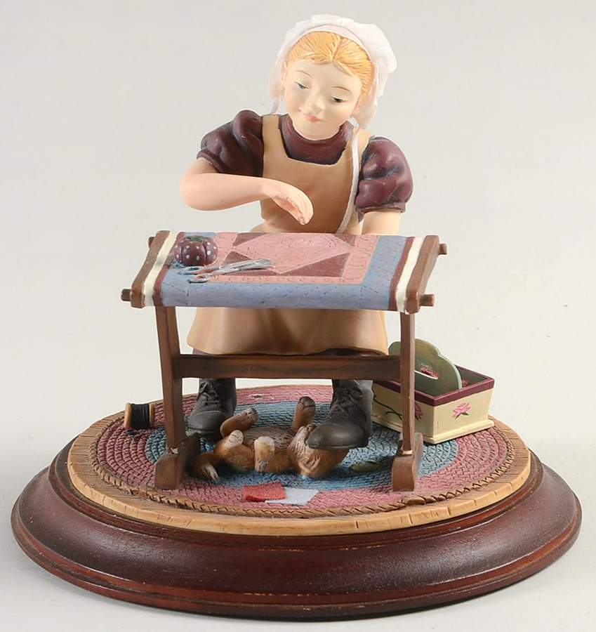 Amish Heritage The Doll Quilt - Boxed by Willitts Galleries-1