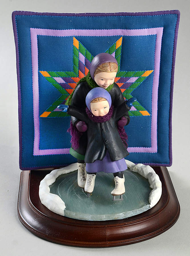 Amish Heritage Winter Fun-Martha & Lizzie - Boxed by Willitts Galleries-1