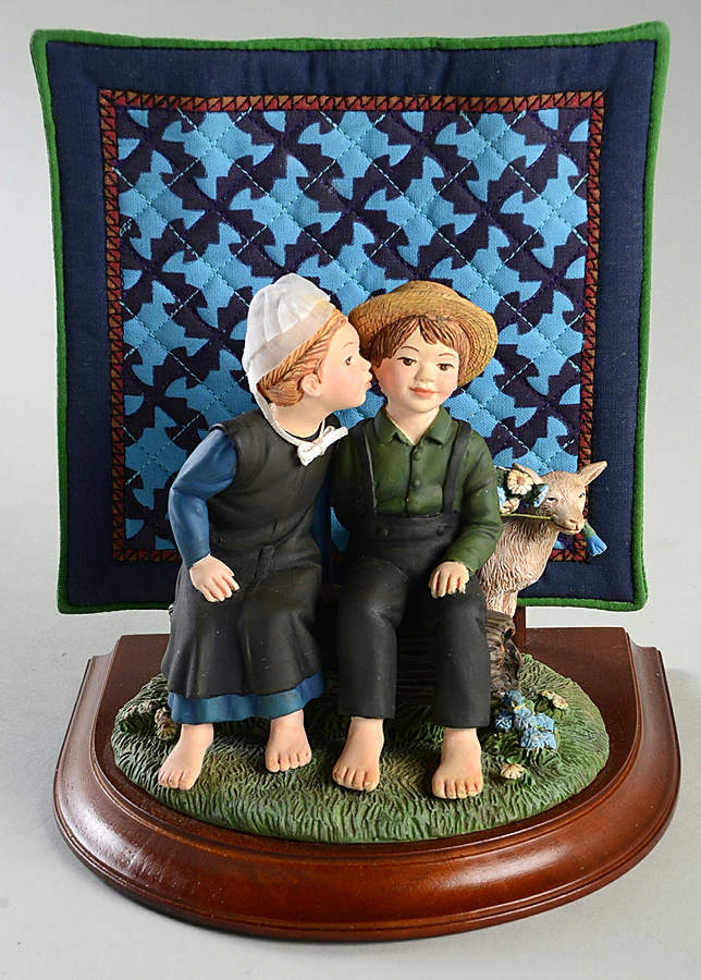 Amish Heritage First Kiss - Boxed by Willitts Galleries-1