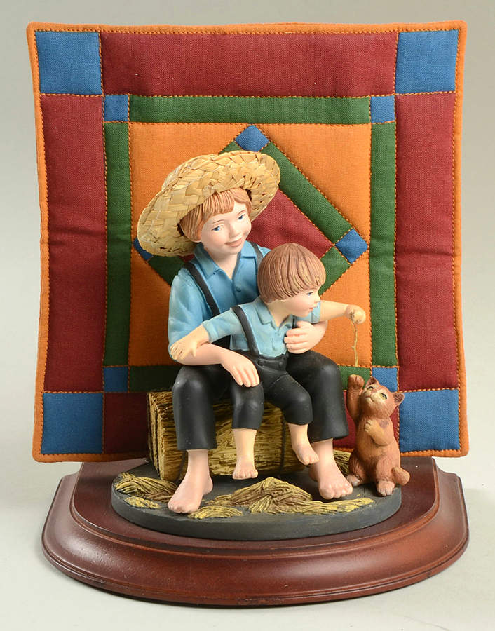 Amish Heritage Eli  And Benjamin - Boxed by Willitts Galleries-1