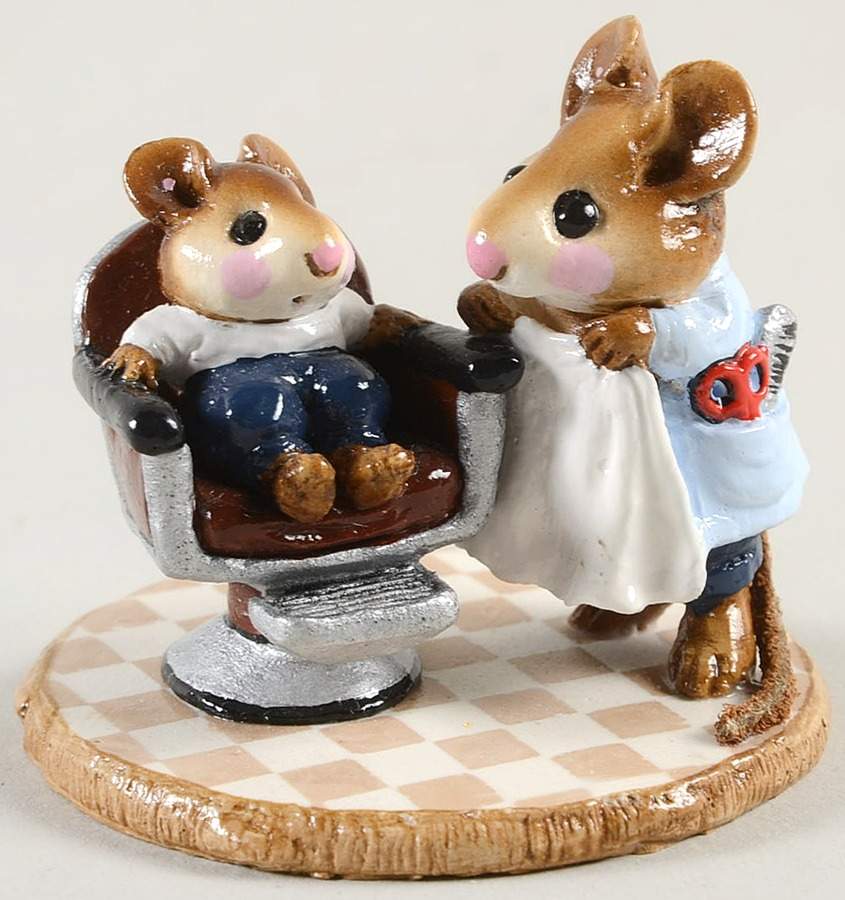 Mice First Haircut - No Box by Wee Forest Folk-1