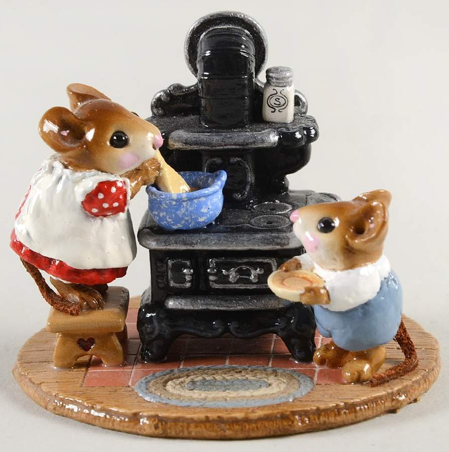 Mice Old Black Stove, The - Boxed by Wee Forest Folk-1