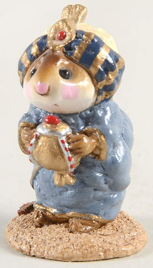 Mice Wiseman In Turban - Boxed by Wee Forest Folk-1