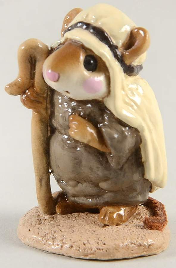 Mice Shepherd Standing - Boxed by Wee Forest Folk-1