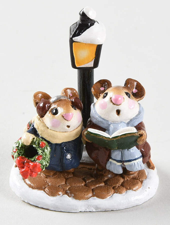 Mice Lamplight Carolers - No Box by Wee Forest Folk-1