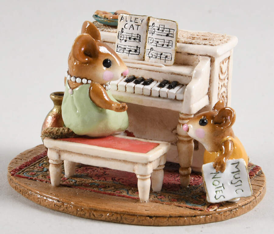 Mice Her Music Lesson - No Box by Wee Forest Folk-1