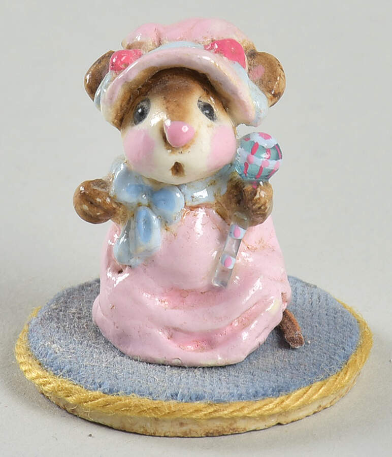 Mice Mousey Baby - Rattle - No Box by Wee Forest Folk-1