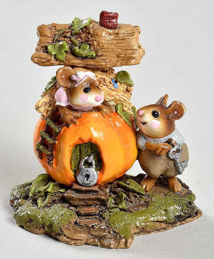 Mice Peter Pumpkin Eater - No Box by Wee Forest Folk-1