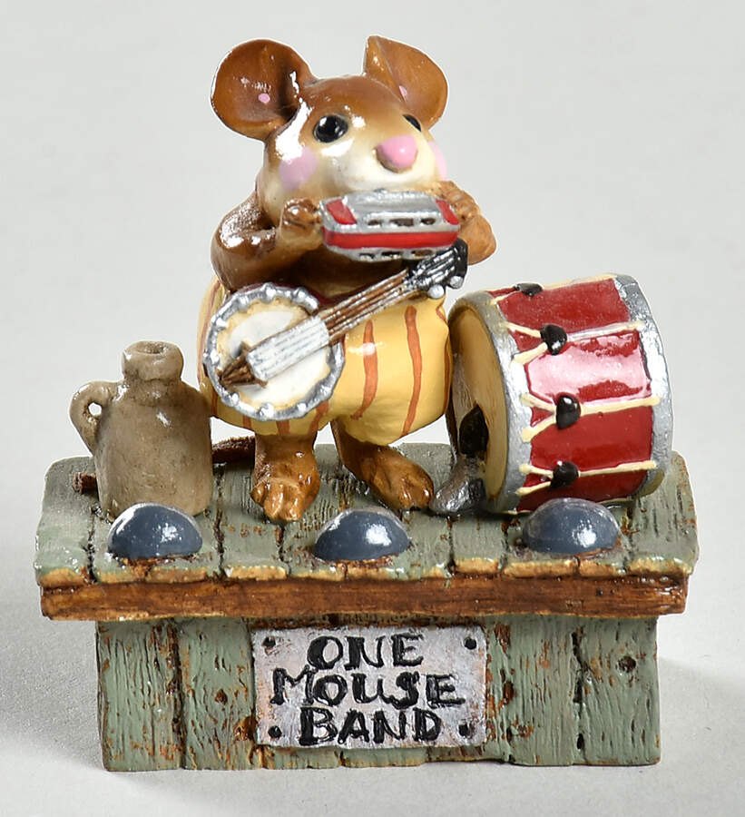 Mice One-Mouse Band - No Box by Wee Forest Folk-1