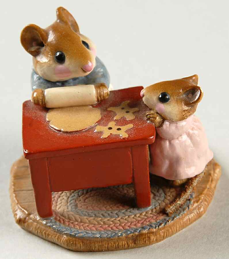 Mice Mom & Ginger Baker - Boxed by Wee Forest Folk-1