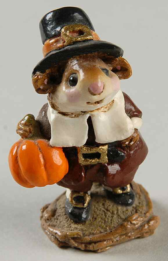 Mice Peter's Pumpkin - Boxed by Wee Forest Folk-1