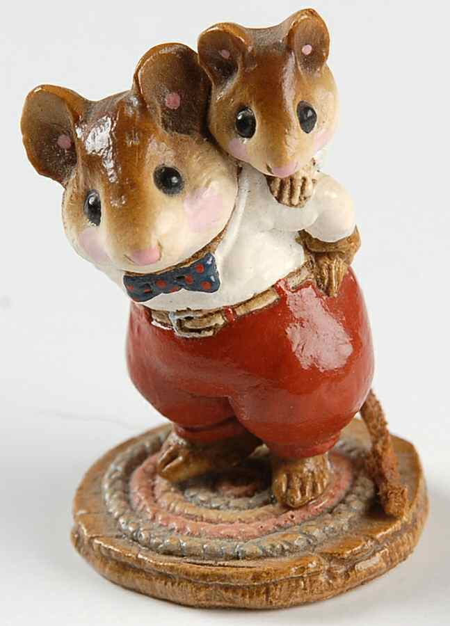 Mice Father & Son - Boxed by Wee Forest Folk-1