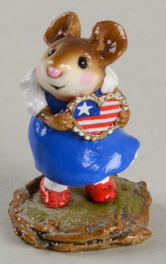Mice I'm Yours-Mouse With Heart - Boxed by Wee Forest Folk-1