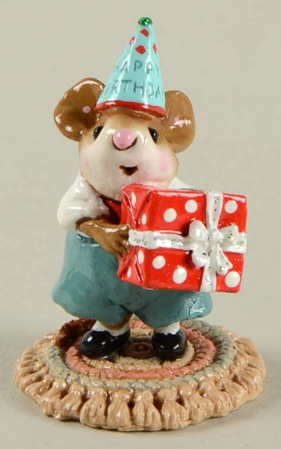 Mice Party Boy - Boxed by Wee Forest Folk-1