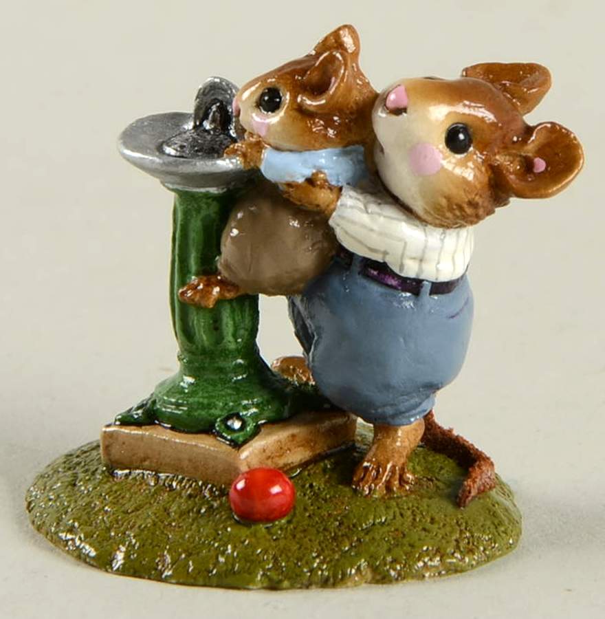 Mice Little Squirt - Boxed by Wee Forest Folk-1