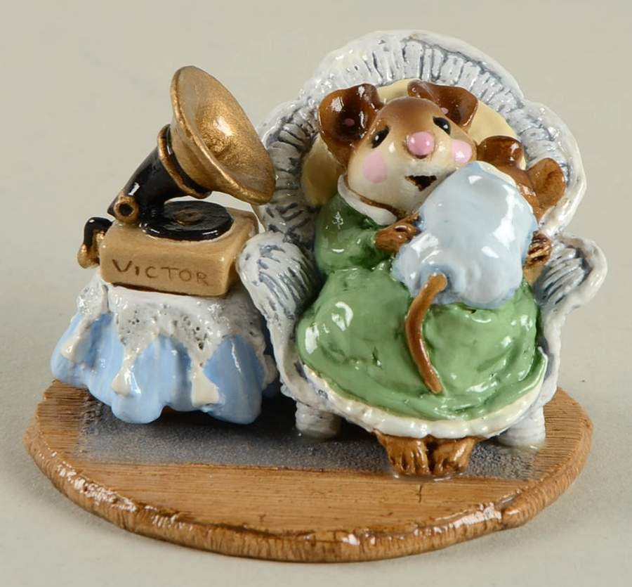 Mice Grammy Phone - Boxed by Wee Forest Folk-1