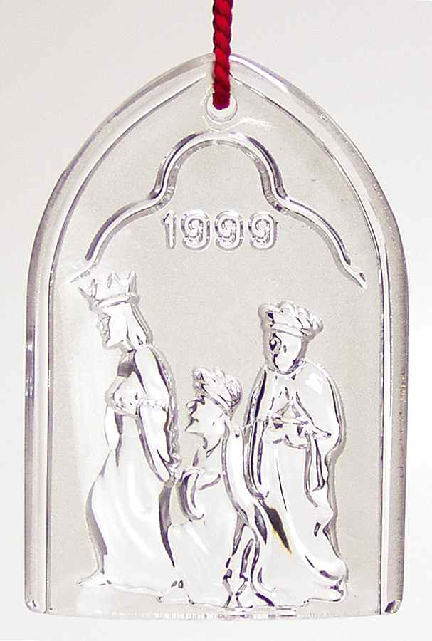 Nativity-Ornament Three Maji - Boxed by Waterford Crystal-1