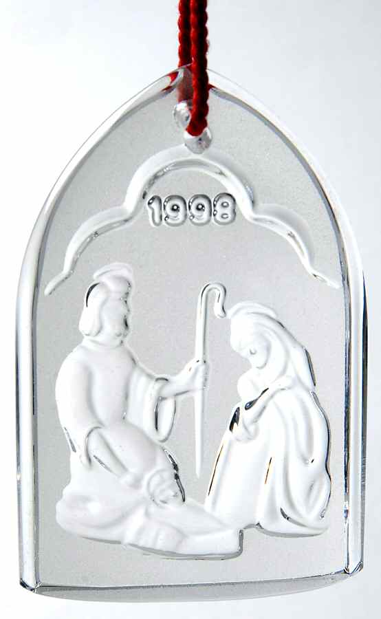 Nativity-Ornament Holy Family - No Box by Waterford Crystal-1