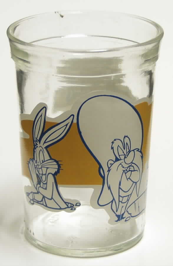 Looney Toons Glasses 1994 Yosemite Sam & Bugs Bunny - No Box by Welchs-1