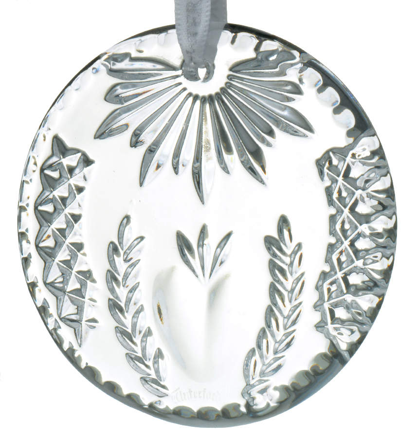 Times Square-Ornament Disk-Hope For Abundance - Boxed by Waterford Crystal-1