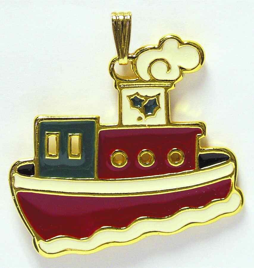 Christmas Cookie Tugboat - Boxed by Wallace Silver-1