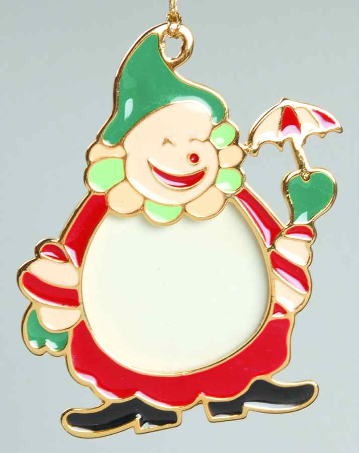 Christmas Cookie Clown-Frame - Boxed by Wallace Silver-1
