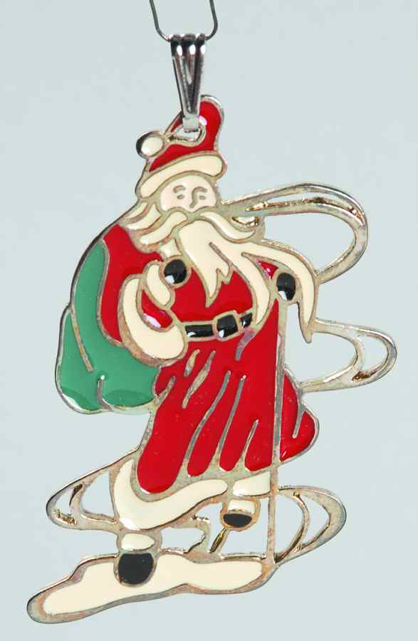 Christmas Cookie Santa - Boxed by Wallace Silver-1