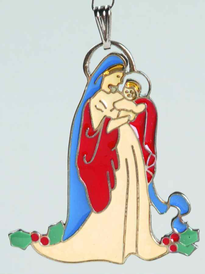 Christmas Cookie Madonna And Child - Boxed by Wallace Silver-1
