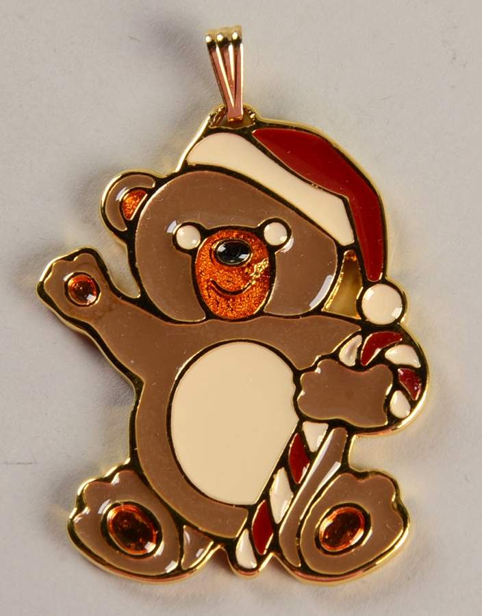 Christmas Cookie Teddy - No Box by Wallace Silver-1