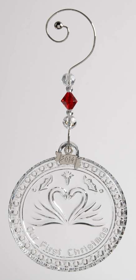 Our First Christmas Our First Christmas-Swans - No Box by Waterford Crystal-1