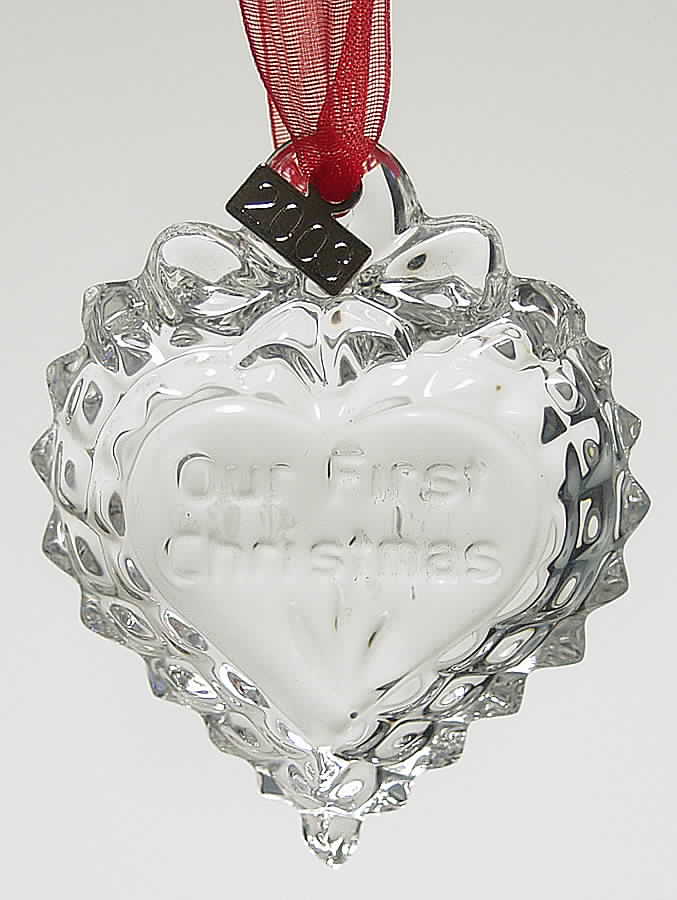 Our First Christmas Our First Christmas-Heart - Boxed by Waterford Crystal-1