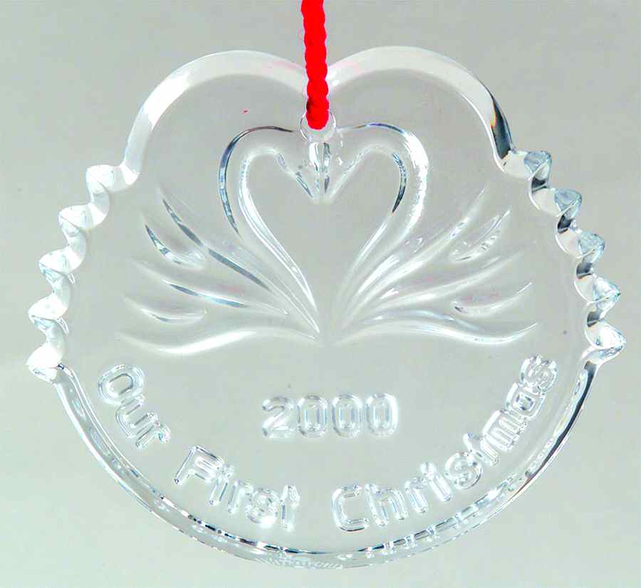 Our First Christmas Our First Christmas-Swans - Boxed by Waterford Crystal-1