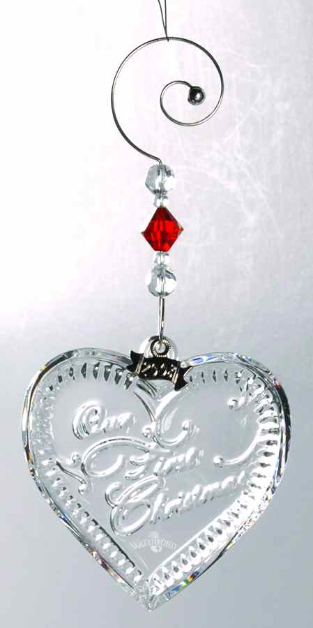 Our First Christmas Our First Christmas-Heart - No Box by Waterford Crystal-1