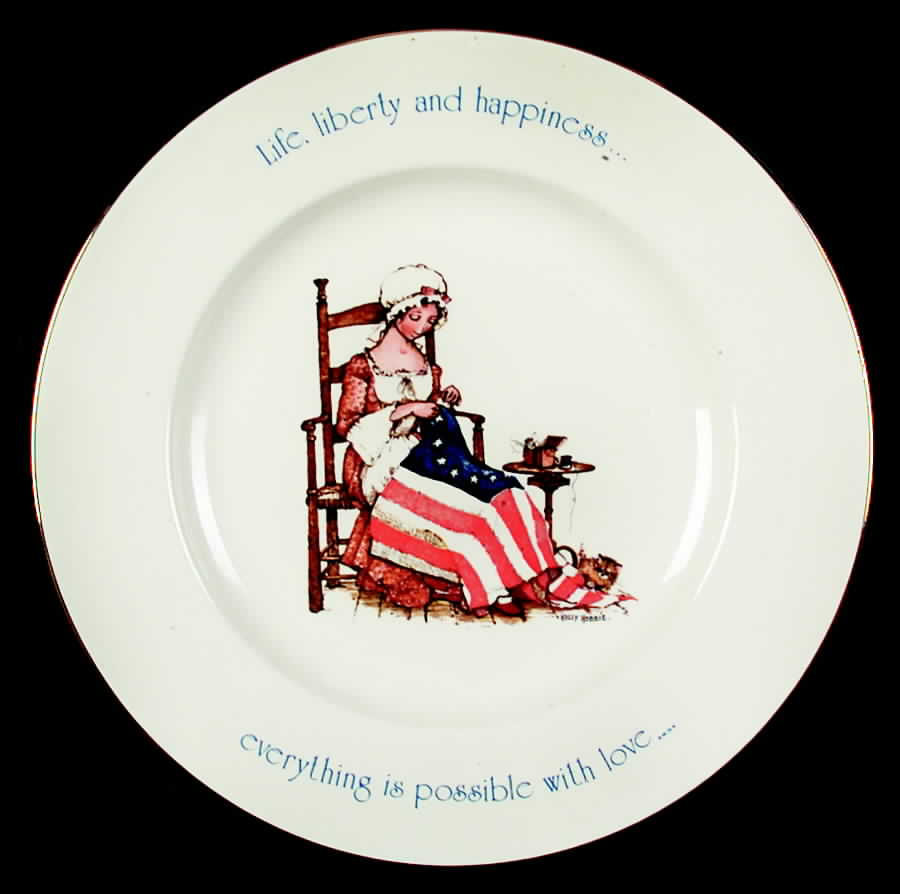 Freedom Series Life,Liberty, And Happiness - No Box by World Wide Art-1