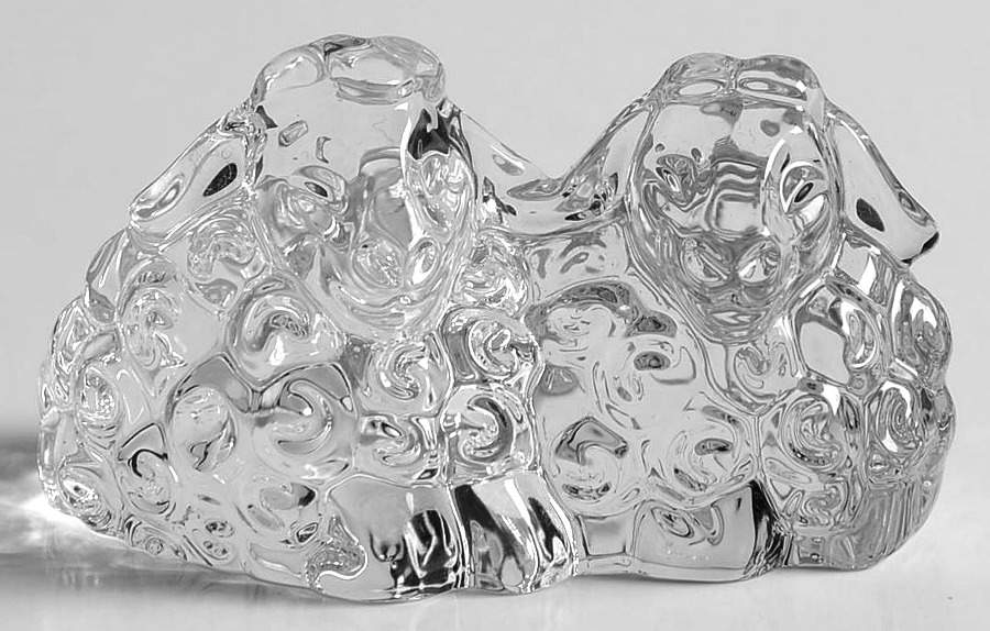 Marquis Miniature Nativity I Sheep - No Box by Waterford Crystal-1
