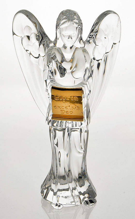 Millennium Nativity-Figurine Guardian Angel-Gloria In Excelsis Deo - Boxed by Waterford Crystal-1