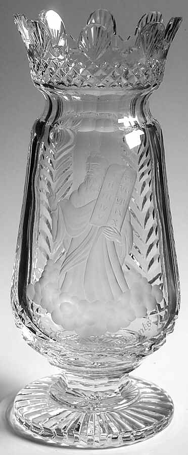 Christmas Vase-Annual 10 Commandments - Boxed by Waterford Crystal-1