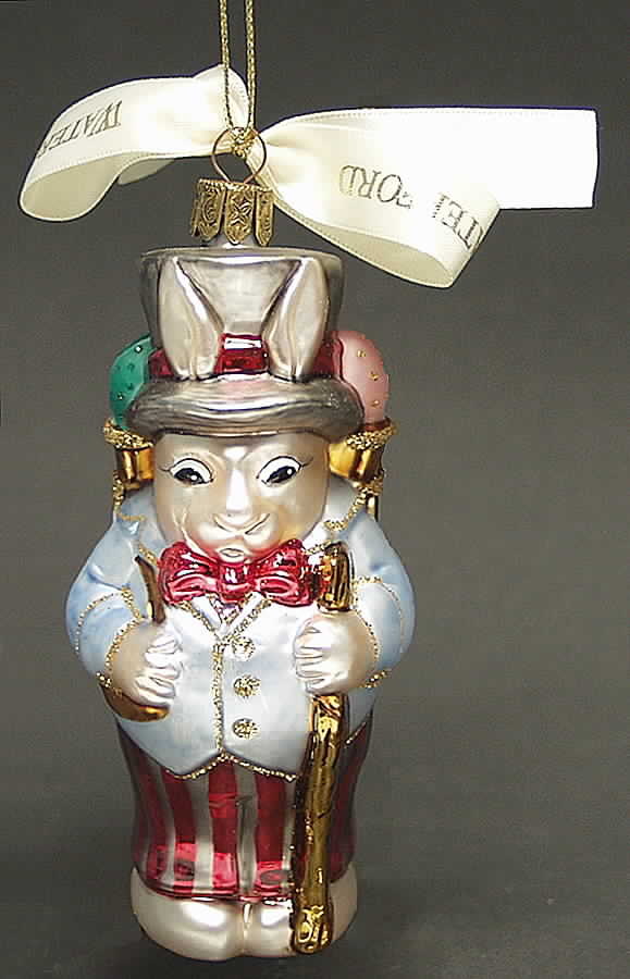Spring Ornament Series Gentleman Caller Bunny - No Box by Waterford Crystal-1