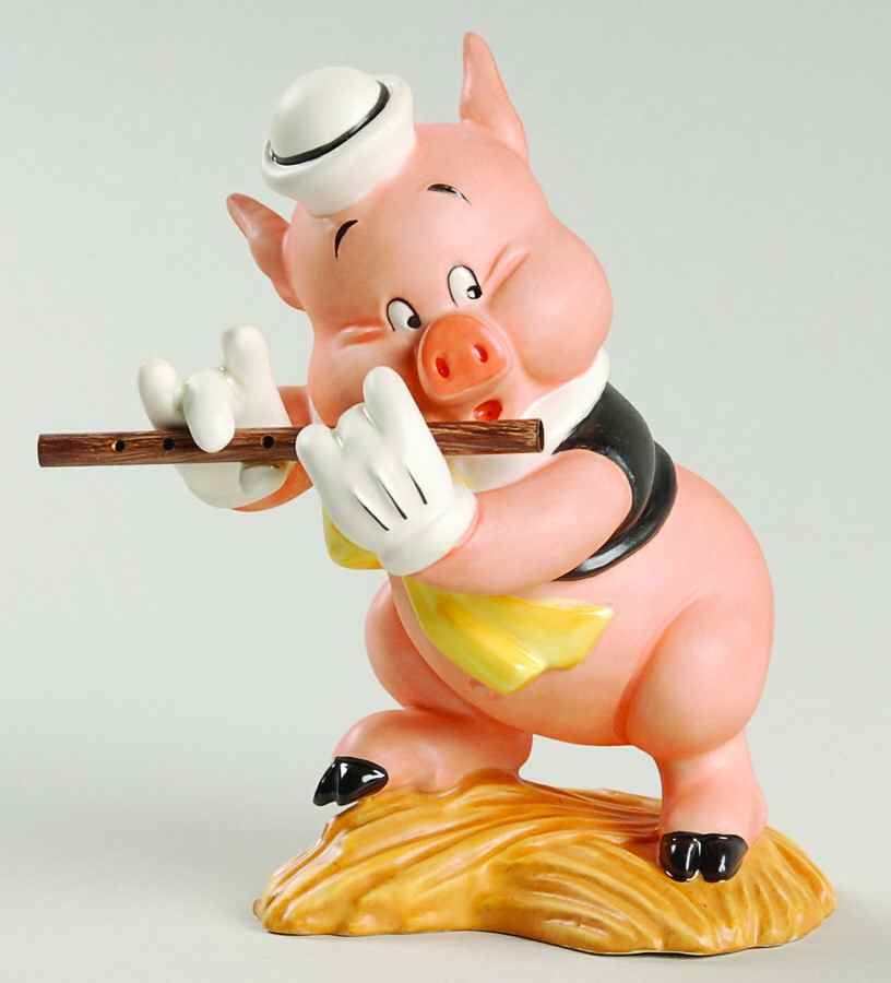 Three Little Pigs I Toot My Flute I Don't Give A Hoot-Fife - Boxed by Walt Disney Classics-1