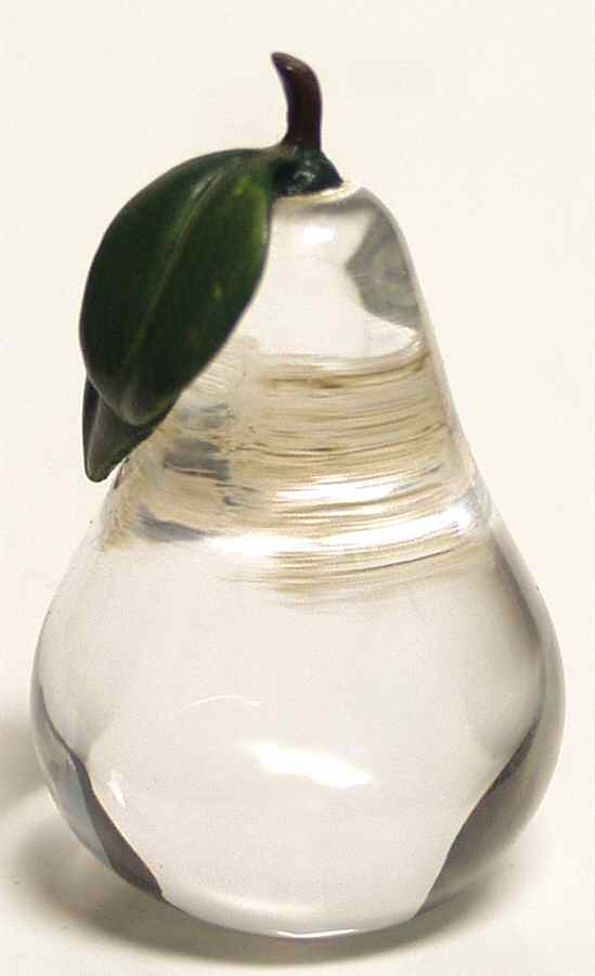 Orchard of Good Fortune Pear - Boxed by Waterford Crystal-1